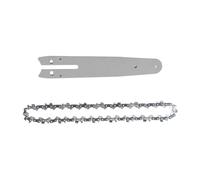 Juego de barras de cadena - Combo de cadena de centeno de acero resistente | kit de hoja de guía de reemplazo | Accesorio para cortar las extremidades de los ejes de motosierras, accesorio para