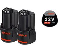Juego de baterías Bosch de 2 unidades, GBA 12V 3,0Ah, 12 V, 3,0 Ah, Li-Ion (1600A00X7D)
