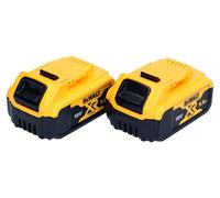 Juego de baterías DeWalt DCB 184 P2 2x 18 V 5,0 Ah / 5000 mAh Li-Ion XR