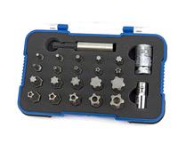 Juego de bits Torx HBM de 23 piezas