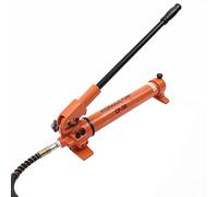 Juego de bomba hidráulica de mano modelo gato hidráulico de una sola velocidad bomba de mano embrague manual bomba hidráulica con manómetro para herramientas hidráulicas 800CC CP-700