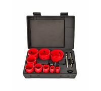 Juego de brocas bimetálicas awtools 13 piezas 19-64mm