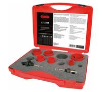 Juego de brocas bimetálicas RUKO para cortar agujeros