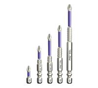 Juego de brocas de destornillador - K5 Magnetic Electric Cross Driver Set, Chrome Plated Tool Accesorios | Bits para mecánica, reparación de automóviles, carpinteros