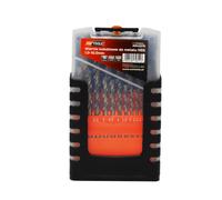 Juego de brocas de metal 1,0-10,0mm awtools, 19 piezas de cobalto, ide