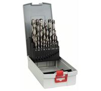 Bosch Juego de brocas rectificadas HSS‑G ProBox 1–13 mm 25 piezas, 135°
