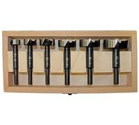 Juego de brocas Forstner BLACK SHARK PRO, 6 piezas, de 20, 25, 30, 35, 40 y 50 mm
