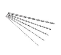 Juego de brocas helicoidales, broca extra larga broca de varilla recta taladro, 5 tamaños diferentes taladro helicoidal, plástico para mampostería de madera para perforación de metal
