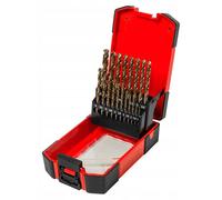 Juego de brocas helicoidales HSS Pro Kobalt, 19 piezas, de 1 a 10 mm