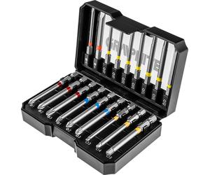 Juego de brocas para atornillar GRAPHITE, modelo 56H606, fabricadas en acero para herramientas