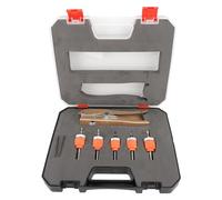 Juego de Brocas para Avellanador, 6 Piezas de Brocas para Fregadero para Madera, 0,12 Pulgadas, 0,13 Pulgadas, 0,14 Pulgadas, 0,16 Pulgadas Brocas Piloto para Carpintería
