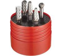 Juego de brocas para fresado, número 3, 5 piezas, carburo de tungsteno, para uso en máquinas herramienta, con puntas A/C/D/F/L, para fresado de formas redondas, marca DORMER