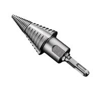 Juego de Brocas para Leña cono roscado de servicio pesado de acero de alto | Broca partidora de troncos para taladro para Jardín Granja Exterior Hogar Camping Madera Dura y Madera Blanda