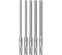 Bosch Broca SDS-PLUS-5X 2608833911 – Juego 5 unidades (6, 6, 8, 8, 10)