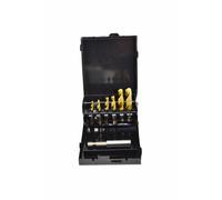 Juego de brocas para roscar awtools, modelo m3-m10, 7 piezas, ideal pa