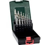 Juego de brocas para roscar máquinas Metabo, 14 piezas.
