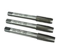 Juego De Brocas Rectas HSS Faithfull M12 X 1.75, 3 Piezas FAIHSSTM12