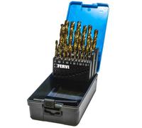 Juego de brocas rectificadas de cobalto 19 Pz. FERVI P069