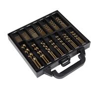 Juego De Brocas Sealey HSS Cobalto Totalmente Rectificado 99 Piezas DBS99CB