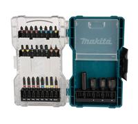 Juego de brocas y puntas 28 piezas makita e-07048, set multifuncional