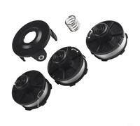 Juego de cabezales de hilo de 1,6 mm para DUR181Z/DUR141/UR180D, repuesto para 195858-1/196146-9, carrete de nailon con muelle, 3 bobinas + 1 cubierta