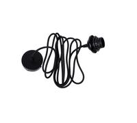 Juego de Cables E27 para Lámpara Colgante con Rosetón de 300 cm , Negro
