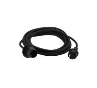 Juego de Cables para Exterior Watt & Wick para Bombilla E27, Negro