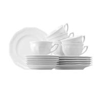 Juego De Café Rosenthal Maria Blanco 18 Piezas