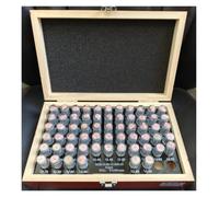 Juego De Calibradores De Pasador De Acero De 51/101 Uds., Calibradores De Orificios Métricos for Mecanizado CNC, Diámetro De Precisión De 0,5-10mm Medición precisa(0.50-1.00 step 0.01)