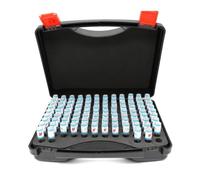 Juego De Calibradores De Pasador De Acero De Precisión, Herramienta De Medición De Orificio Liso De 0,3-1mm A 1-10mm, Paso De 0,01mm, for Dimensiones Alta precisión(0.3-10.00mm 98pcs)