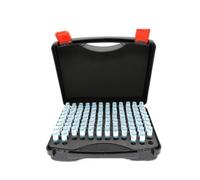 Juego de calibradores de pasador de acero, herramienta de medición metalúrgica con rango de 1-6mm, paso de 0,01mm, calibre de orificio liso, 101 Uds. para maquinistas(5-6mm 101pcs)