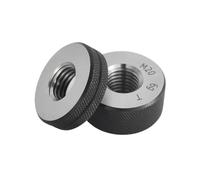 Juego de calibre de anillo de hilo fino métrico M40-M70 X 2, calibre 6G GO y NO GO, 1 Juego for medición de precisión(M56X2 6G)