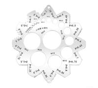 Juego de Calibres de Roscas Métricas y Británicas para acero (A)