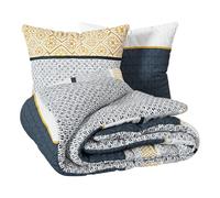 Atmosphera – Juego de cama Etnik rayé de algodón 240 x 220 cm