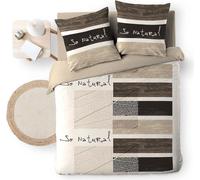 Juego de cama - Douceur d'Intérieur - SO NATURAL - Algodón - Beige