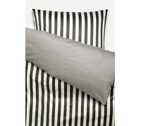 Juego de cama modelo Classic Stripe Anthracite 1P_SET_135X200_+_80X80CM