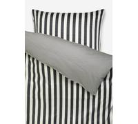 Juego de cama modelo Classic Stripe Navy 1P_SET_155X220_+_80X80_CM