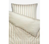 Juego de cama modelo Classic Stripe Oatmeal 1P_SET_155X220_+_80X80_CM