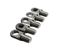 Juego De Cáncamos De Elevación De Latón M3-M10 | Tuercas Espárragos Tornillos De Ojo Con Orificio Cobre(5pcs M6x7)