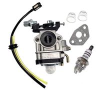 Juego de carburador para Einhell BHS 26 / BPH 2652/1 / BG-PH 2652 gasolina, cortasetos con filtro de gasolina, bujía