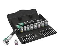 Wera Chicharra de velocidad Zyklop 3/8" 29 piezas métrico