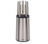 Juego De Carrusel De Cuchillos De Acero Joseph Joseph Elevate De 5 Piezas, Cuchillos Ergonómicos Con Tecnología Elevate Para Mayor Higiene Y Almacenamiento Eficiente