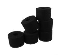 Juego de cartuchos de filtro de espuma negra reutilizables para Pure Spa S1, filtro de esponja lavable para burbujas y chorros, reemplazo de mantenimiento de piscina compatible con Intex
