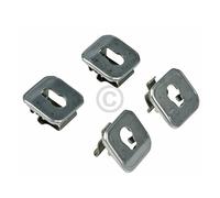 Juego de casquillos compatibles con Bosch 00631174 para rejilla de montaje a derecha e izquierda para horno
