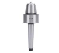 Juego de Centro Vivo de Torno de Madera MT1, Centro de Contrapunto de Rodamiento Vivo de Acero Inoxidable para Carpintería, Herramienta de Torneado de Metal y Madera