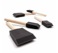 Juego de cepillos de espuma de polietileno: se utiliza para aceite, pintura, barniz, pegamento, manualidades, cianotipo, Modge Podge y limpieza