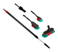 Juego de cepillos para coche Vikan, con conexión Gardena y grifo esférico