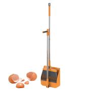Juego de cepillos para Recoger, Escoba Vertical y recogedor, Mango Ajustable, Cepillo de Barrido Alto con Dientes de Peine para Limpieza de Suelos, Interior, Exterior, hogar, Cocina, habitación
