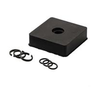 Juego de clips de anillo de retención cuadrado de 3/8 con junta tórica y herramienta de instalación para llaves de aire