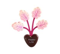 Juego de clips magnéticos decorativos para bolsa, imanes verdes para nevera, clips organizadores de sujeción fuerte, accesorio de almacenamiento de cocina para el hogar, cierres decorativos para